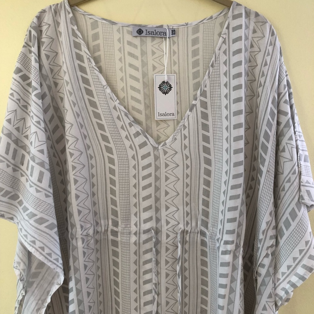 ISALORA. Caftan lounger / cover up OS!